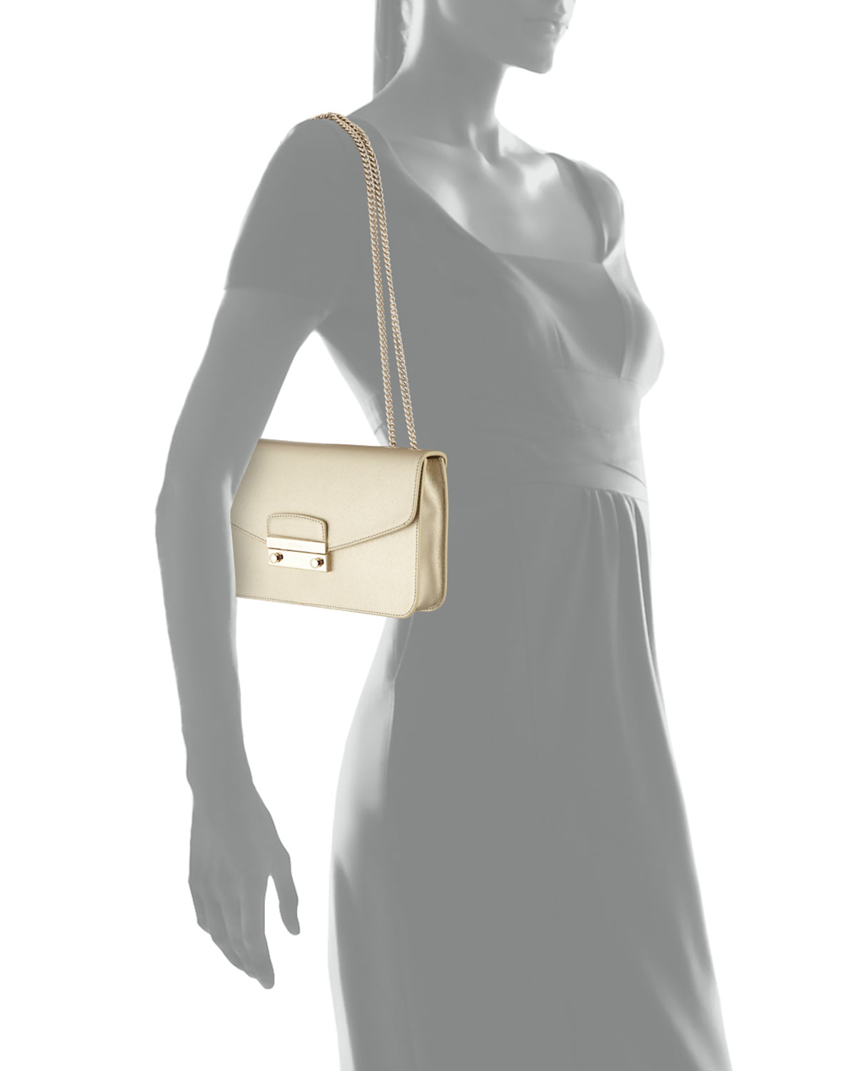 furla julia gold